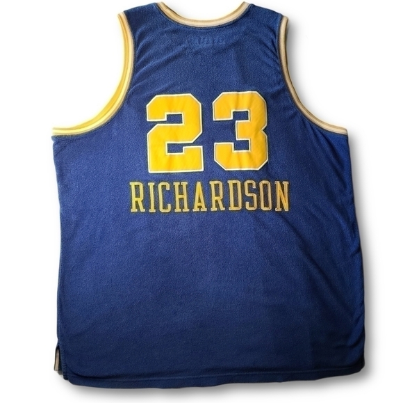 Reebok hardwood classics blue 1955-56 jason richardson philadelphia 76er… - Picture 2 of 4